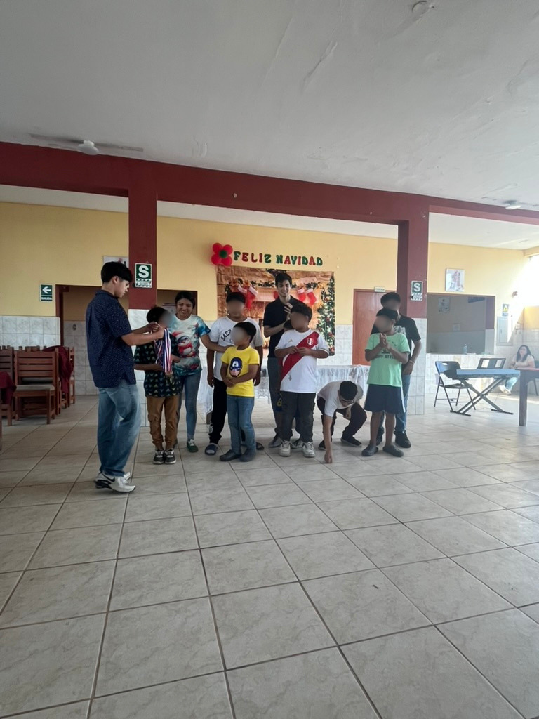 Christmas celebration at the Orphanage