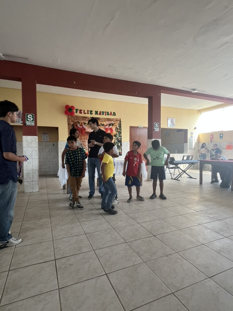 Christmas celebration at the Orphanage